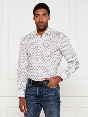 HUGO Koszula Kenno | Slim Fit biały