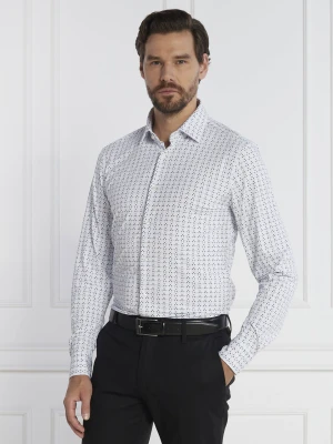 HUGO Koszula Kenno | Slim Fit biały