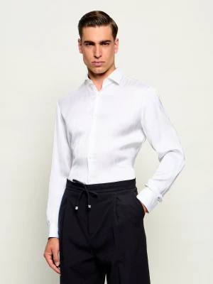 HUGO Koszula Kenno | Slim Fit biały