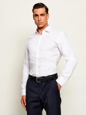 HUGO Koszula Kenno | Slim Fit biały
