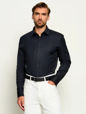 HUGO Koszula Kenno | Slim Fit czarny