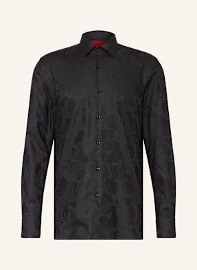 Hugo Koszula Kenno Slim Fit schwarz