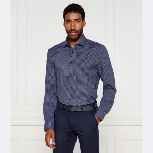 HUGO Koszula Kenno | Slim Fit | stretch