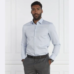 HUGO Koszula Kenno | Slim Fit | stretch