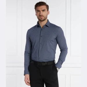 HUGO Koszula Kenno | Slim Fit | stretch