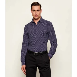 HUGO Koszula Kenno | Slim Fit | stretch
