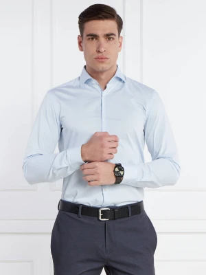 HUGO Koszula Kery | Slim Fit błękitny