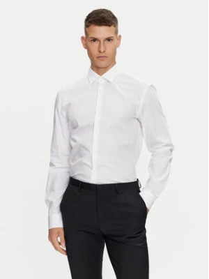 Hugo Koszula Koey 50519819 Biały Slim Fit