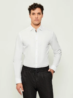 HUGO Koszula Koey | Slim Fit | easy iron biały