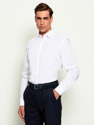 HUGO Koszula Koey | Slim Fit | easy iron biały