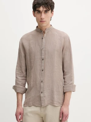HUGO koszula męska lniana