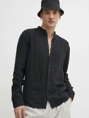 HUGO koszula męska lniana