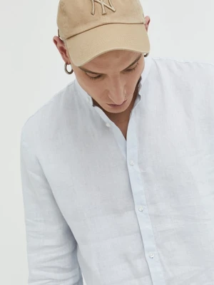 HUGO koszula męska lniana