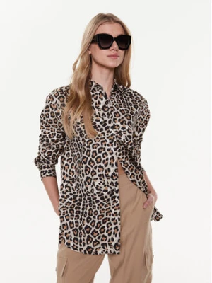 Hugo Koszula The Boyfriend Shirt 50484436 Kolorowy Oversize