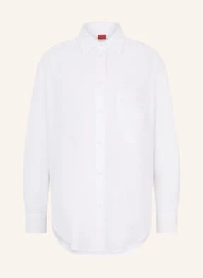 Hugo Koszula The Oversize Shirt weiss