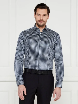 HUGO Koszula Valerio | Modern fit granatowy