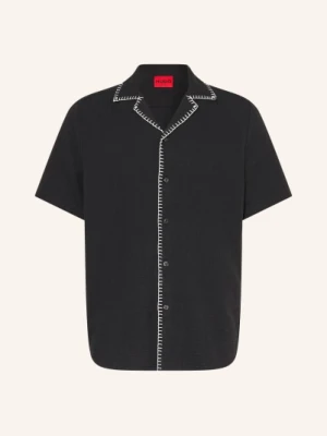 Hugo Koszula Wypoczynkowa Ellino O Prostym Kroju schwarz