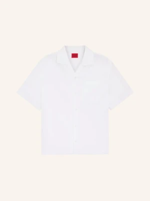 Hugo Koszula Wypoczynkowa Exolino Comfort Fit weiss