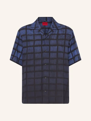 Hugo Koszula Z Klapami Espino Comfort Fit blau