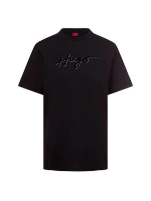 Zdjęcie produktu HUGO Koszulka damska - Vintage Tee_12 Kobiety Bawełna czarny jednolity,