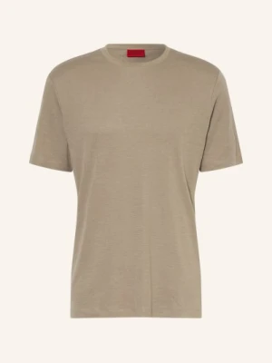 Hugo Koszulka Dulerostee Z Lnem braun