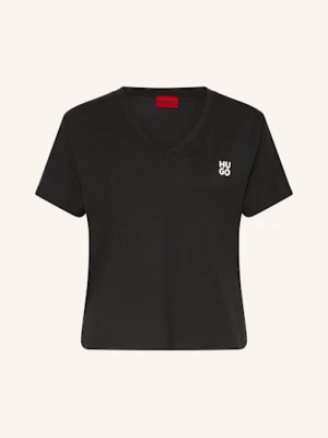 Hugo Koszulka Od Piżamy Nika schwarz