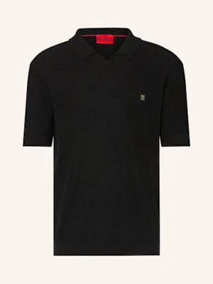Hugo Koszulka Polo Shiplom schwarz