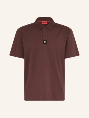 Hugo Koszulka Polo Z Dżerseju Deabono rot