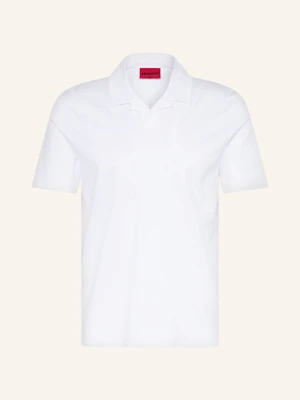 Hugo Koszulka Polo Z Dżerseju Dimerspolo weiss