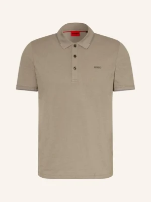 Hugo Koszulka Polo Z Dżerseju Dinoso Slim Fit braun