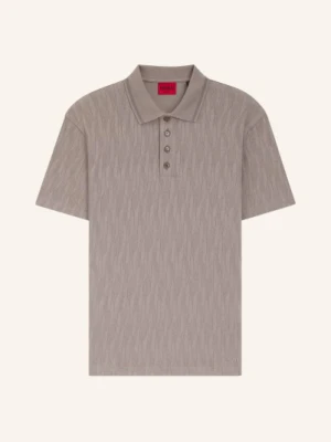 Hugo Koszulka Polo Z Dżerseju Dunik braun