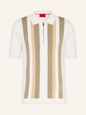Hugo Koszulka Polo Z Dzianiny Sholpon weiss