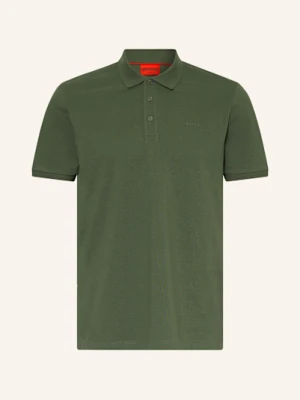 Hugo Koszulka Polo Z Piki Donos Regular Fit gruen