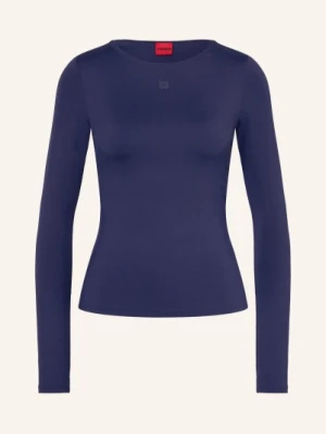 Hugo Koszulka Z Długim Rękawem Dasiia blau