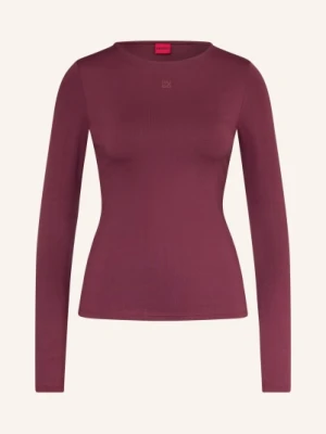 Hugo Koszulka Z Długim Rękawem Dasiia rot