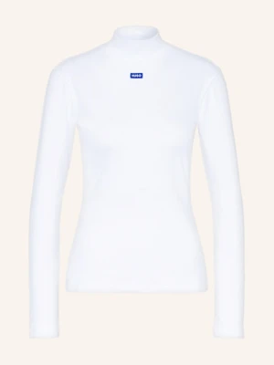 Hugo Koszulka Z Długim Rękawem Easy weiss