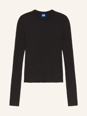 Hugo Koszulka Z Długim Rękawem Somya schwarz