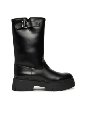 HUGO Kozaki Kris 50552735 Czarny