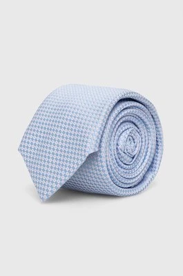 HUGO krawat kolor niebieski 50514846