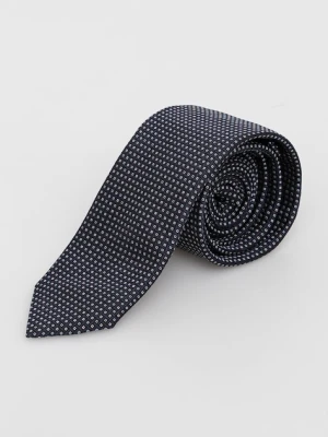 HUGO krawat męski jedwabny Tie cm 6