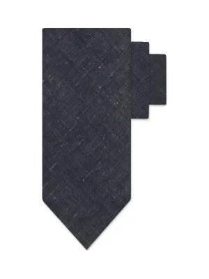 HUGO Krawat Tie cm 6 10249243 01 | z dodatkiem lnu