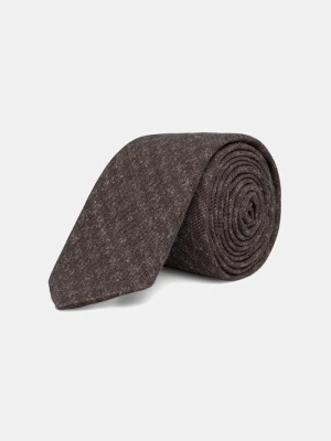 HUGO krawat Tie cm 6 brązowy