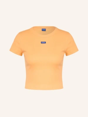 Hugo Krótka Koszulka orange