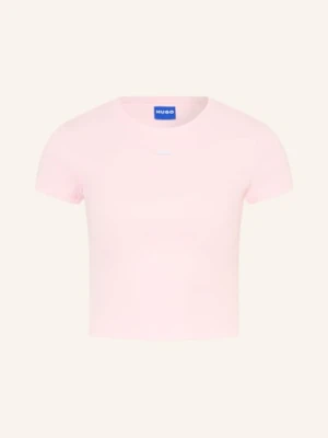 Hugo Krótka Koszulka rosa JASNORÓŻOWY