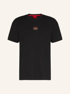 Hugo Krótkie Piżamki Galaxy schwarz