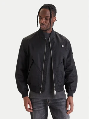 HUGO Kurtka bomber Badam2611 50552650 Czarny Regular Fit