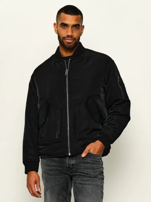 HUGO Kurtka bomber Byser2641 | Regular Fit czarny