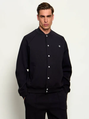 HUGO Kurtka bomber Dabin | Oversize fit czarny