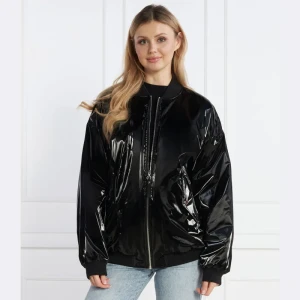 HUGO Kurtka bomber Flesia-1_BP Hugo x Bella Poarch | Relaxed fit