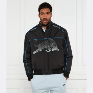 HUGO Kurtka bomber RB| HUGO x Racing Bulls | Regular Fit